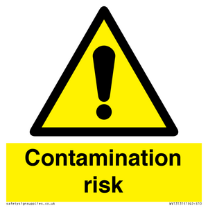 Contamination risk